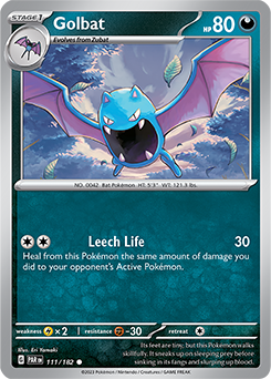 Golbat 111/182 Pokémon card from Paradox Rift for sale at best price