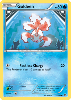 Goldeen 27/162 Pokémon card from Breakthrough for sale at best price