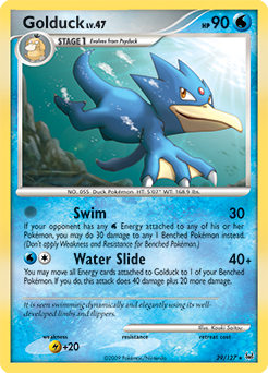 Golduck 29/127 Pokémon card from Platinuim for sale at best price