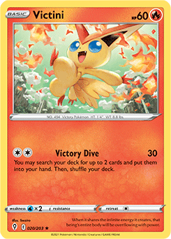 Uncommon Pokémon card Golduck 20/203 from Evolving Skies expansion