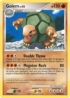 Golem 29/132 Pokémon card from Secret Wonders for sale at best price