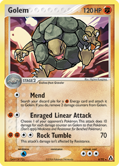 Golem 6/92 Pokémon card from Ex Legend Maker for sale at best price