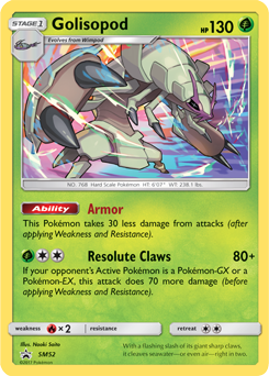 Golisopod SM52 Pokémon card from Sun and Moon Promos for sale at best price