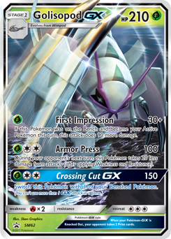 Golisopod GX SM62 Pokémon card from Sun and Moon Promos for sale at best price