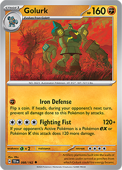 Golurk 88/162 Pokémon card from Temporal Forces for sale at best price