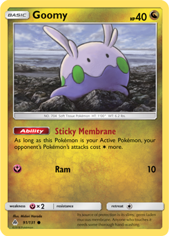 Goomy 91/131 Pokémon card from Forbidden Light for sale at best price