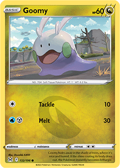 Goomy 132/196 Pokémon card from Lost Origin for sale at best price