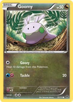 Goomy 75/119 Pokémon card from Phantom Forces for sale at best price