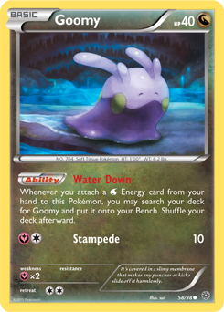 Goomy 58/98 Pokémon card from Ancient Origins for sale at best price
