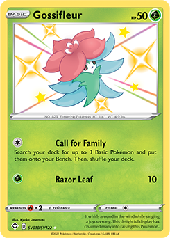 Gossifleur SV010/SV122 Pokémon card from Shining Fates for sale at best price