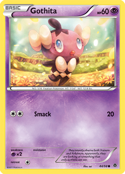 Gothita 44/98 Pokémon card from Emerging Powers for sale at best price