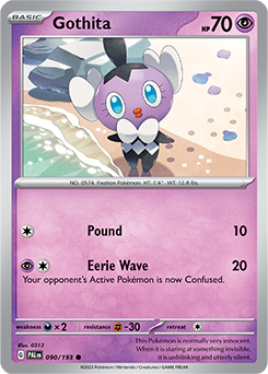 Gothita 090/193 Pokémon card from Paldea Evolved for sale at best price