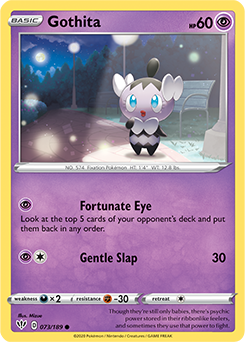 Gothita 73/189 Pokémon card from Darkness Ablaze for sale at best price