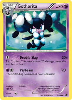 Gothorita 45/98 Pokémon card from Emerging Powers for sale at best price
