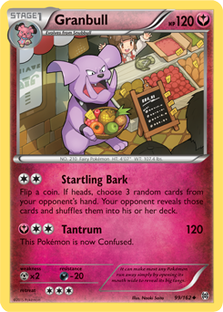 Granbull 99/162 Pokémon card from Breakthrough for sale at best price