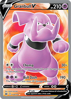 Granbull V 159/172 Pokémon card from Brilliant Stars for sale at best price