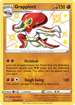 Shining Pokémon Pokémon card Grapploct SV073/SV122 from Shining Fates expansion
