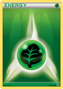 Grass Energy 105/114 Pokémon card from Black & White for sale at best price