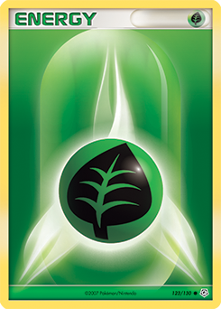 Grass Energy 123/130 Pokémon card from Diamond & Pearl for sale at best price