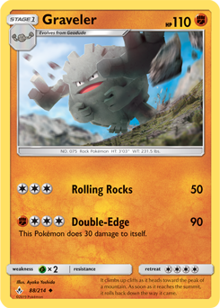 Graveler 88/214 Pokémon card from Unbroken Bonds for sale at best price
