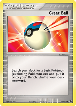 Carte Pokémon Super Ball 90/113 de la série Ex Espèces Delta en vente au meilleur prix