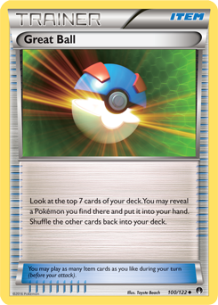 Great Ball 100/122 Pokémon card from Breakpoint for sale at best price