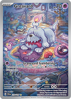 Greavard 214/198 Pokémon card from Scarlet & Violet for sale at best price