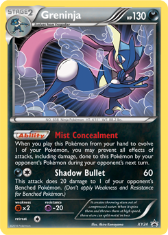 Greninja XY24 Pokémon card from XY Promos for sale at best price