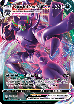 Grimmsnarl VMAX 115/189 Pokémon card from Darkness Ablaze for sale at best price