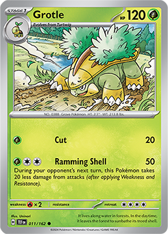 Grotle 11/162 Pokémon card from Temporal Forces for sale at best price