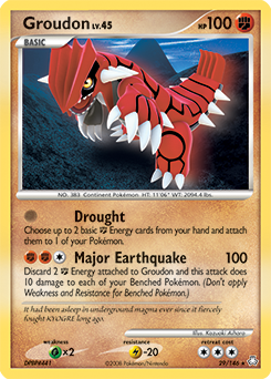 Groudon 29/146 Pokémon card from Legends Awakened for sale at best price