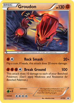 Groudon XY52 Pokémon card from XY Promos for sale at best price