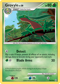 Carte Pokémon Grovyle 38/99 de la série Arceus en vente au meilleur prix
