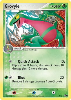 Grovyle 7/17 Pokémon card from POP 4 for sale at best price