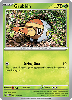Grubbin 2/84 Pokémon card from Pitch Black for sale at best price