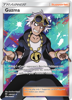 Guzma 143/147 Pokémon card from Burning Shadows for sale at best price