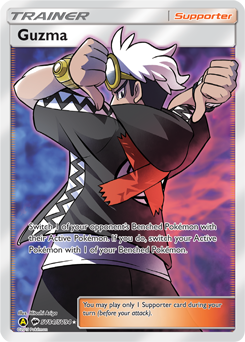 Guzma SV84/SV94 Pokémon card from Hidden Fates for sale at best price
