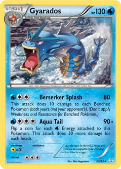 Gyarados 23/83 Pokémon card from Generations for sale at best price