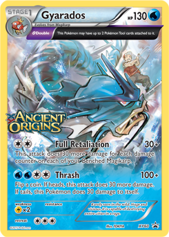 Promo Pokémon card Gyarados XY60 from XY Promos expansion