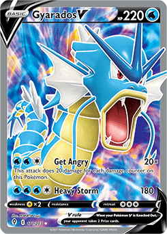 Gyarados V 171/203 Pokémon card from Evolving Skies for sale at best price
