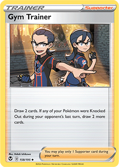 Uncommon Pokémon card Gym Trainer 158/195 from Silver Tempest expansion