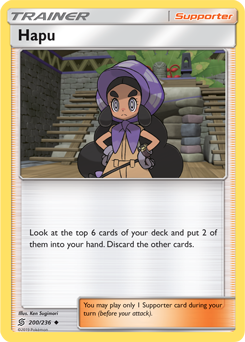 Hapu 200/236 Pokémon card from Unified Minds for sale at best price