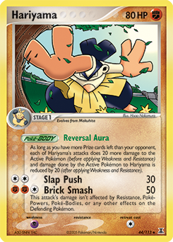 Hariyama 44/113 Pokémon card from Ex Delta Species for sale at best price