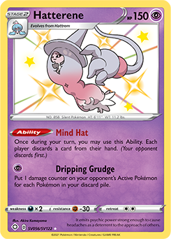 Hatterene SV056/SV122 Pokémon card from Shining Fates for sale at best price