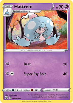 Hattrem 019/073 Pokémon card from Champion s Path for sale at best price