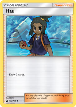 Hau 132/168 Pokémon card from Celestial Storm for sale at best price