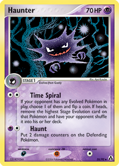 Haunter 35/92 Pokémon card from Ex Legend Maker for sale at best price