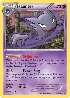 Haunter 34/83 Pokémon card from Generations for sale at best price