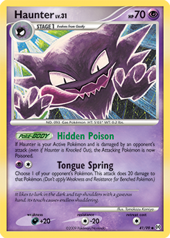 Carte Pokémon Haunter 41/99 de la série Arceus en vente au meilleur prix