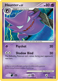 Carte Pokémon Haunter 42/99 de la série Arceus en vente au meilleur prix